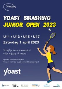 Jeugdtoernooi BC Smashing @ Wijchen