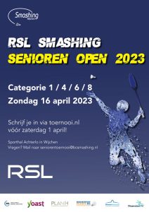 Seniorentoernooi BC Smashing @ Wijchen