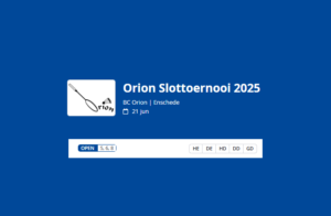 Orion Toernooi 2025